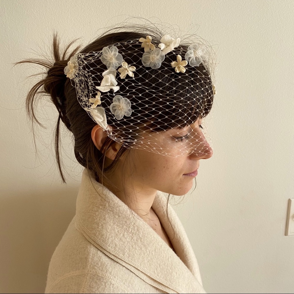 BHLDN Scattered Blossoms Veil